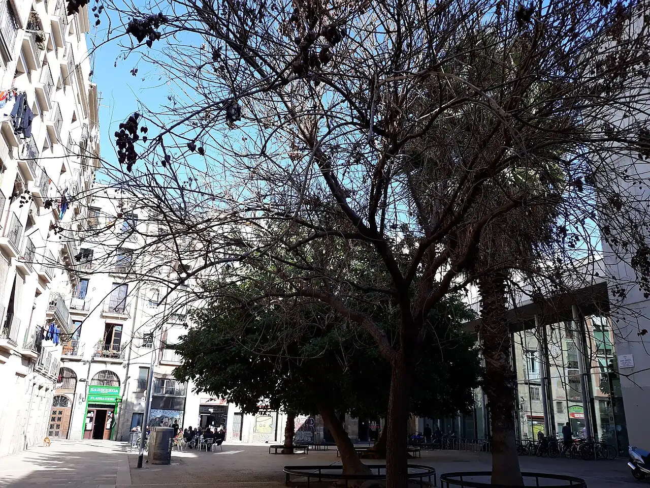 Plaça de Jaume Sobrequés de Barcelona