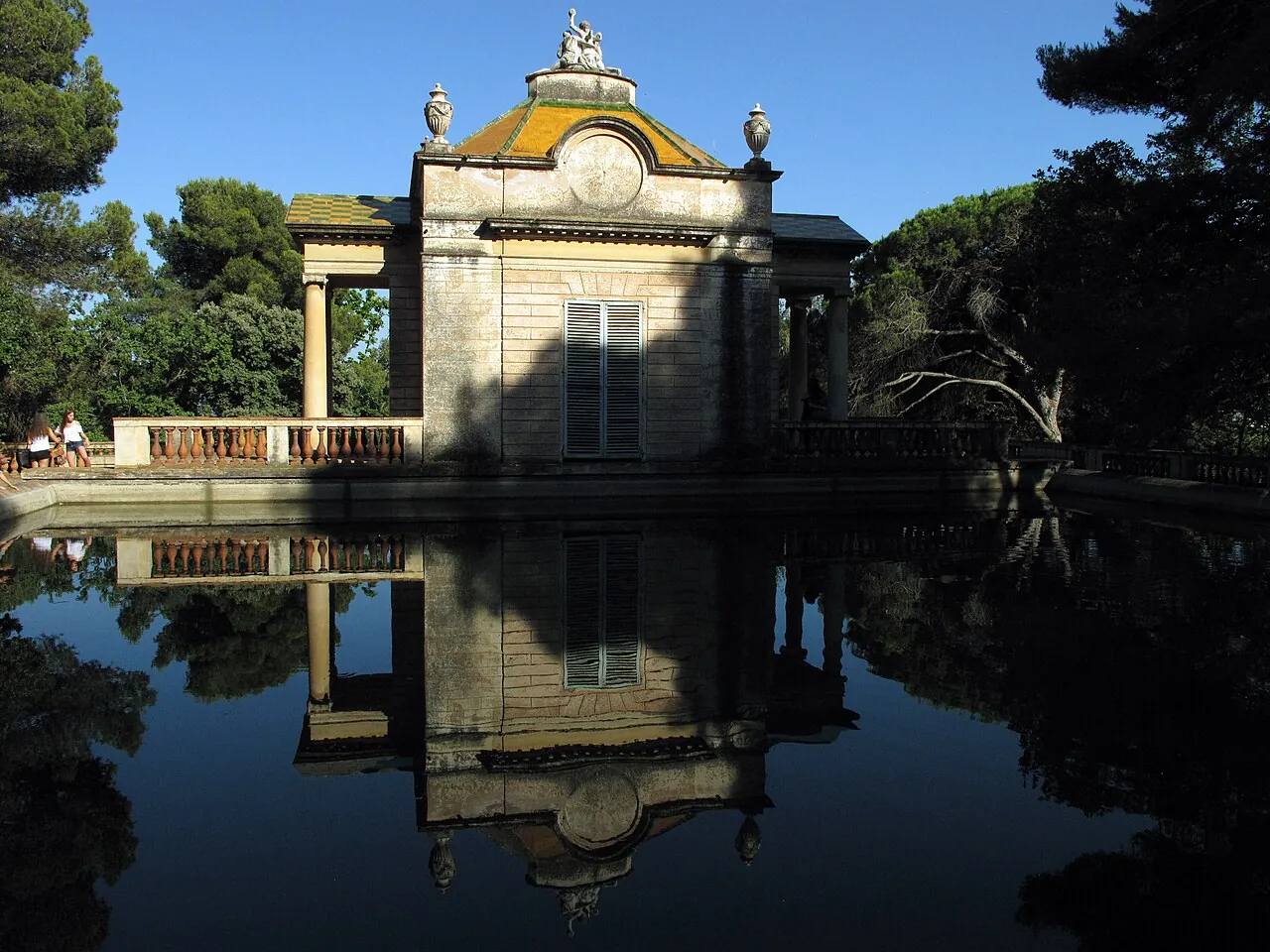 Torre i jardins del Laberint d'Horta (Barcelona)