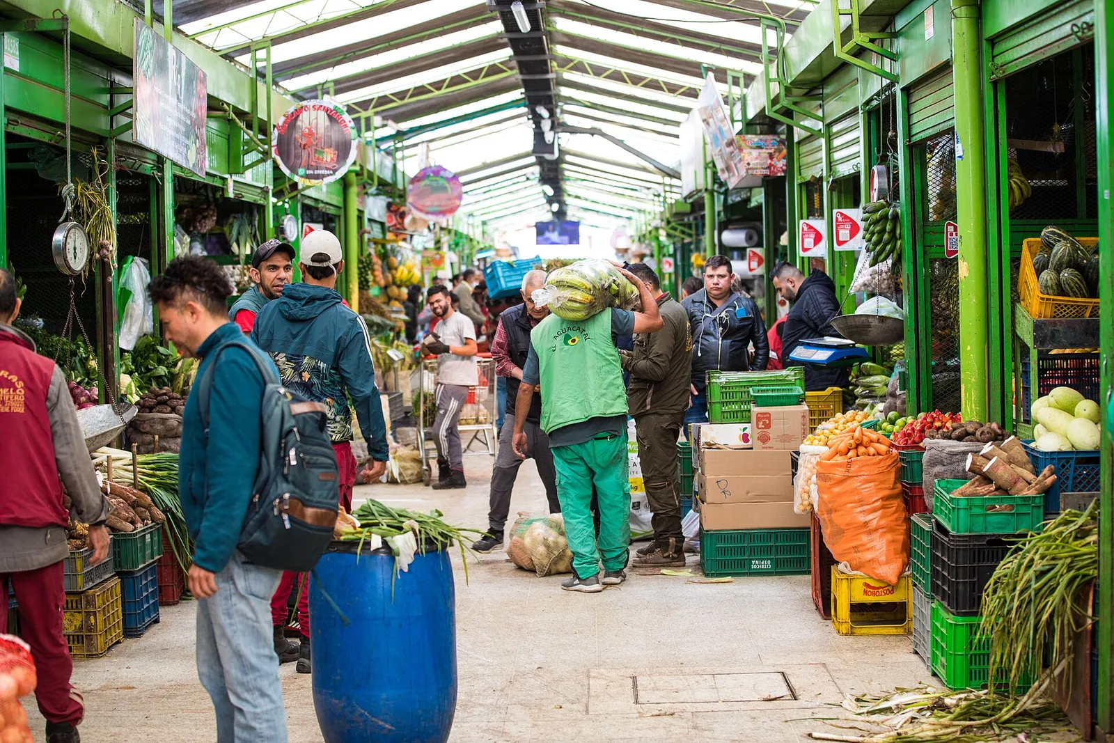 Plaza de Mercado de Paloquemao, Los Mártires