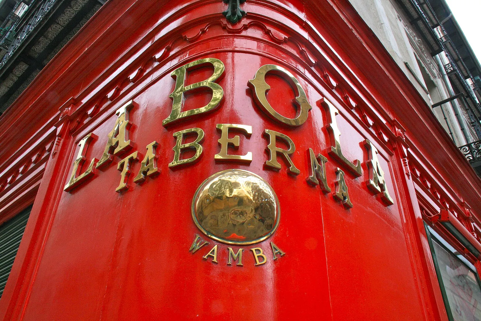 Taberna La Bola, Palacio